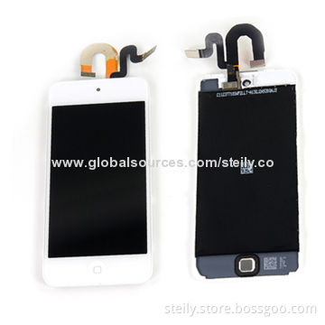 Original Brand New LCD Touchscreen with Digitizer Assembly for iPod Touch 5, Black and WhiteNew
